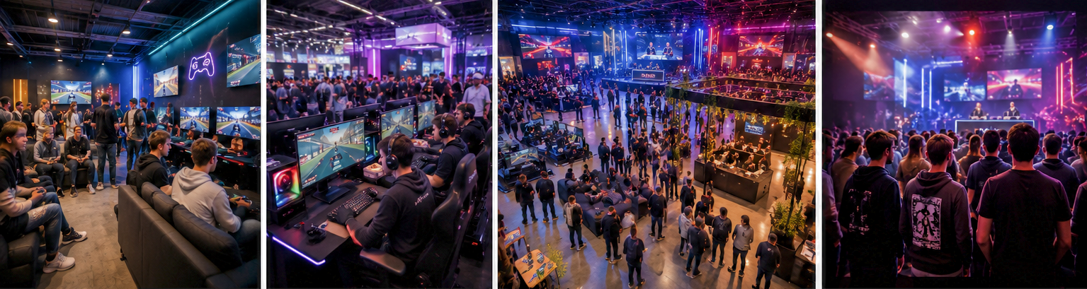 INGAMING gaming festival sfeer met publiek